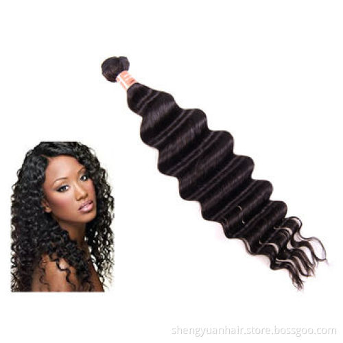 Grade AAAAA Brazilian Virgin Hair Deep Weaving Unprocessed Remy Hair Weaves